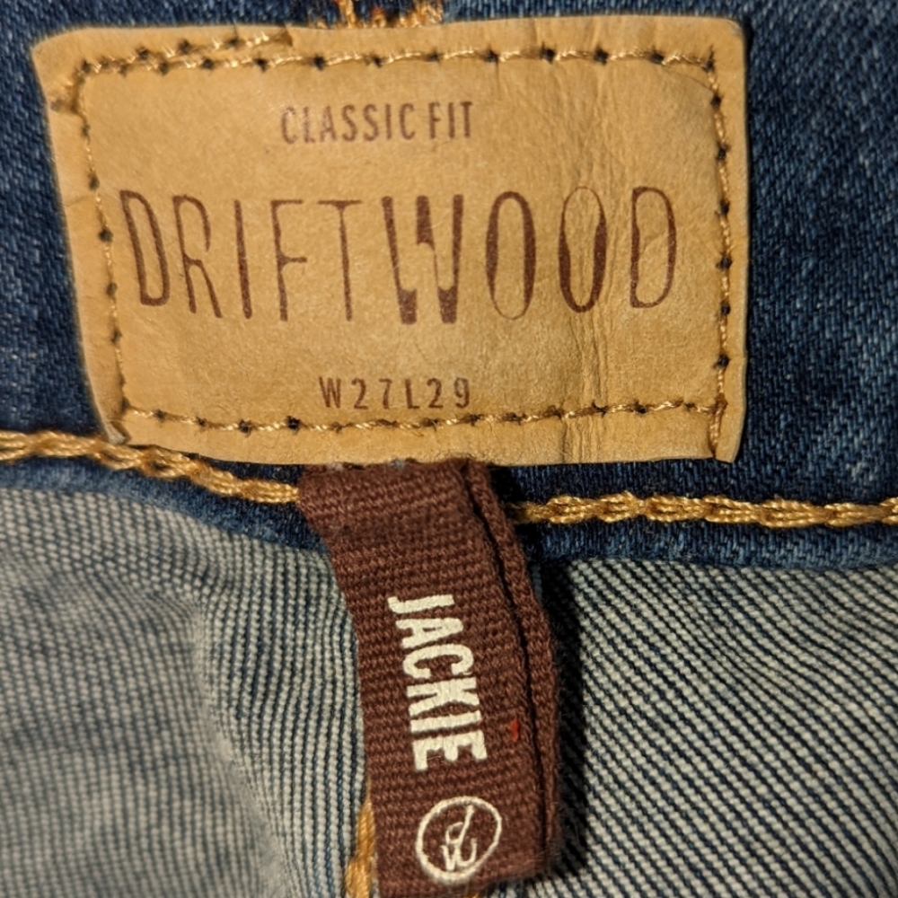 Driftwood Jackie Embroidery Jeans...Size 27 - Picture 8 of 11